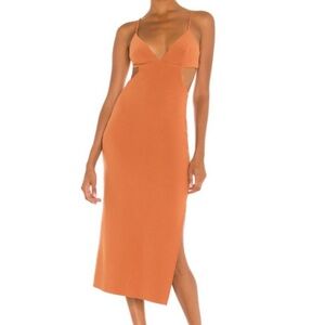 NWT Bec + Bridge Cutout Midi Dress